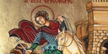 Sfântul Gheorghe, celebrat pe 23 aprilie, unul dintre cei mai îndrăgiţi în rândul creştinilor