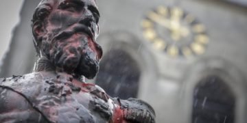 A fost demolată statuia de la Anvers a regelui lui Leopold al II-lea