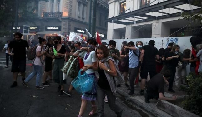Lege proteste Grecia. Organizatorii vor plăti pagubele